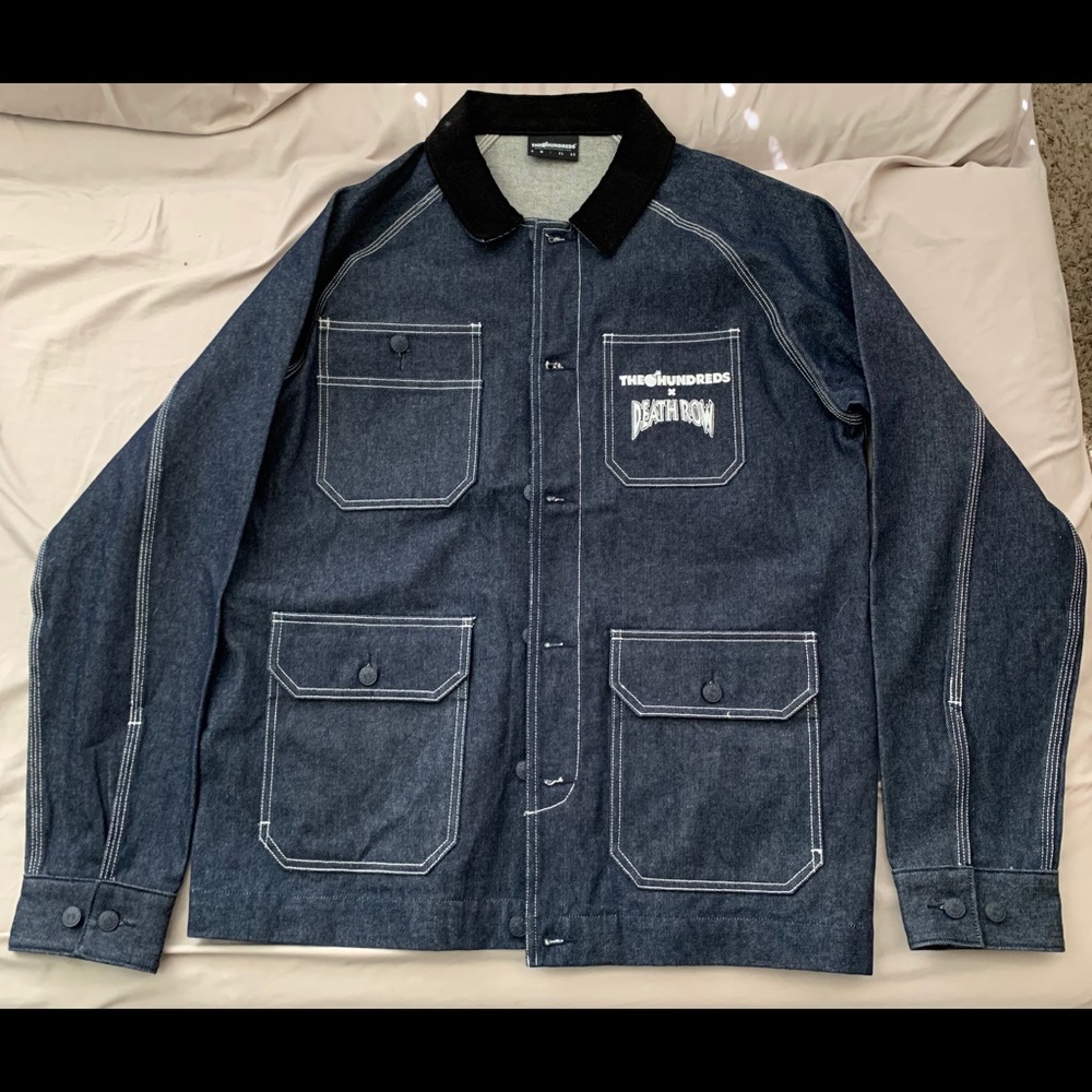 The Hundreds x Death Row Records Denim Jacket- NEW